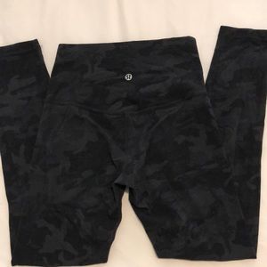Black Camo Lululemon leggings